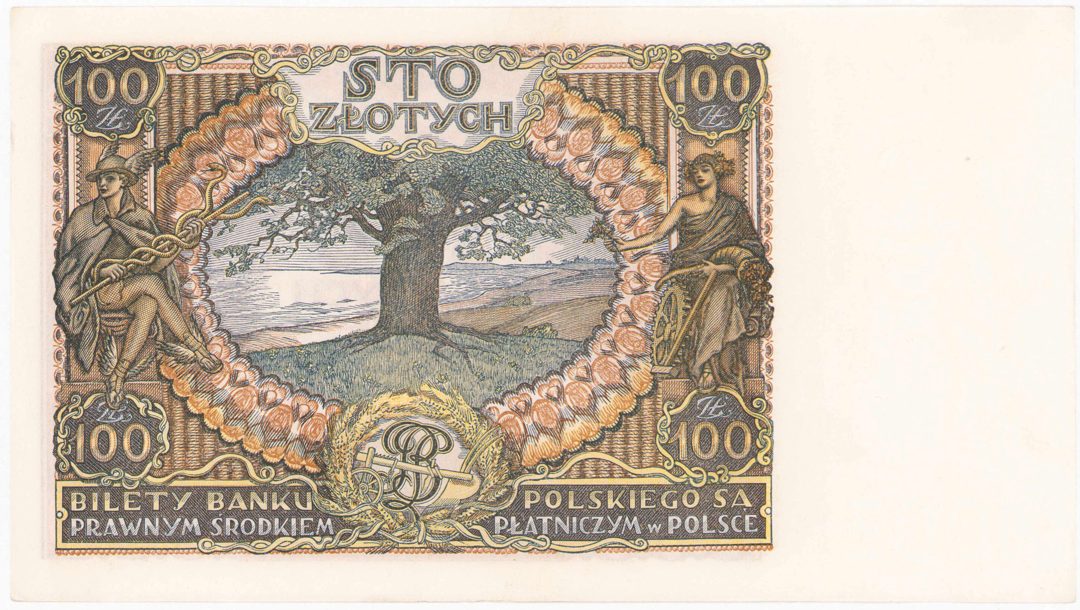 100 złotych 1934 - seria BB